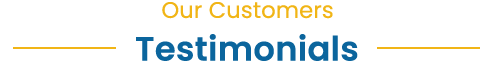 Web testimonials banner
