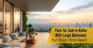 Flats for Sale in Kollur With Large Balconies: Your Dream Home Awaits