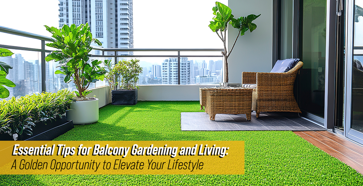 Essential Tips for Balcony Gardening and Living: A Golden Opportunity to Elevate Your Lifestyle